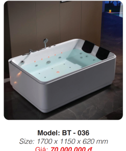 Bồn Tắm Massage Đặt Sàn Roland BT-036 - 8 Bồn Tắm Massage Đặt Sàn Roland BT-036 - 7