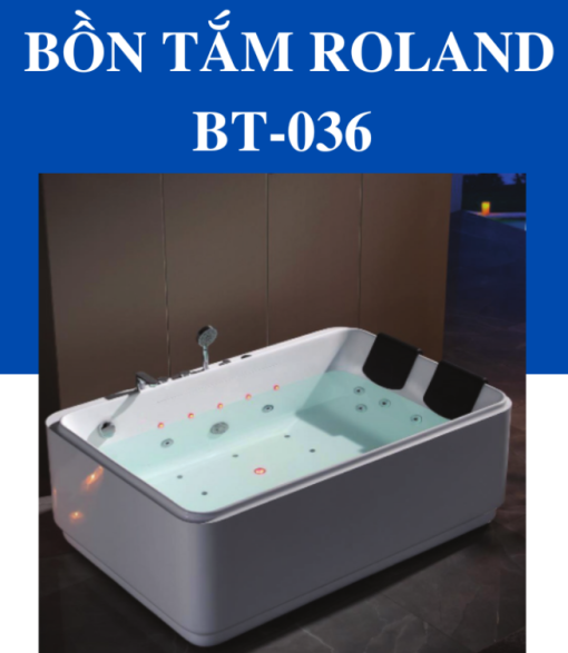 Bồn Tắm Massage Đặt Sàn Roland BT-036 - 5