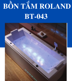 Bồn Tắm Massage Đặt Sàn Roland BT-043 - 9