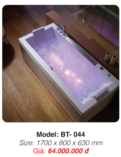 Bồn Tắm Massage Đặt Sàn Roland BT-044 - 3