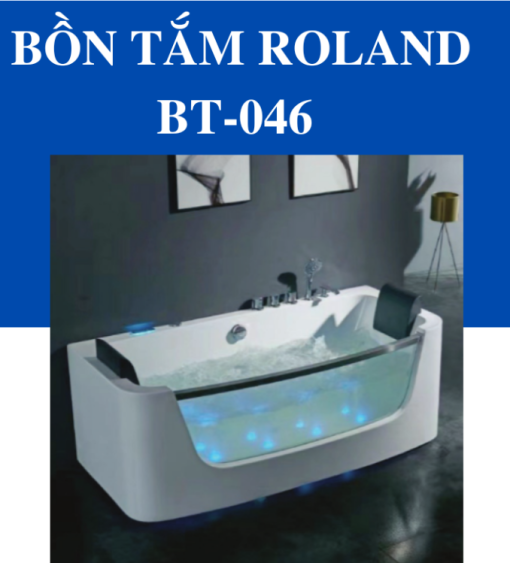 Bồn Tắm Massage Đặt Sàn Roland BT-046 - 5