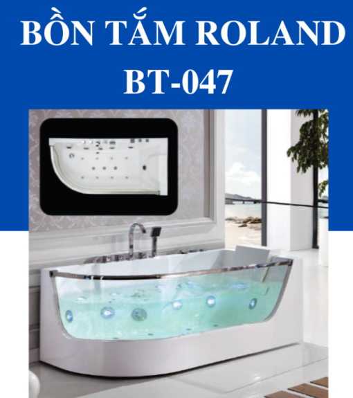 Bồn Tắm Massage Đặt Sàn Roland BT-047 - 3