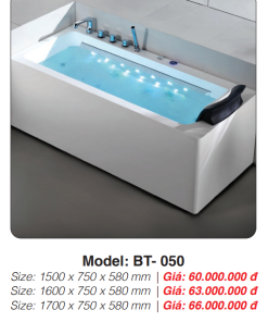 Bồn Tắm Massage Đặt Sàn Roland BT-050 - 7