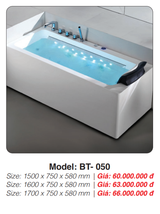 Bồn Tắm Massage Đặt Sàn Roland BT-050 - 3