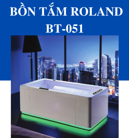 Bồn Tắm Massage Đặt Sàn Roland BT-051 - 3