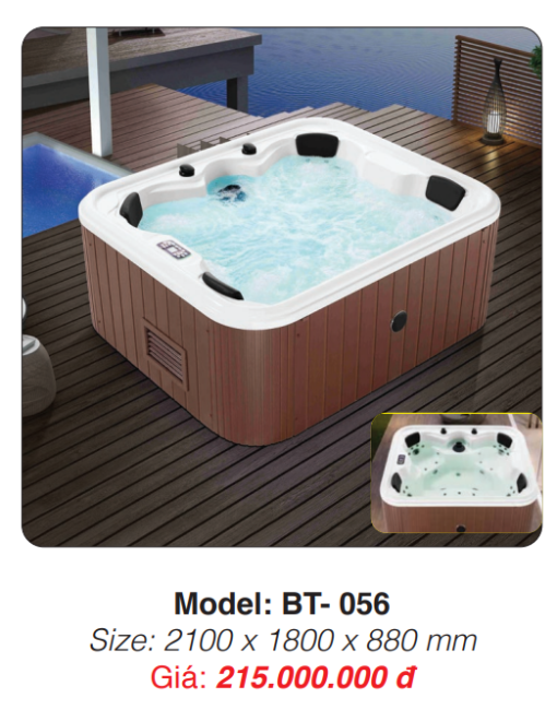 Bồn Tắm Massage Đặt Sàn Roland BT-056 - 5