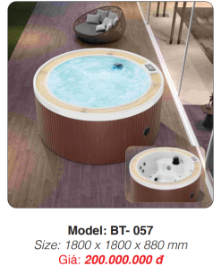 Bồn Tắm Massage Đặt Sàn Roland BT-057 - 11