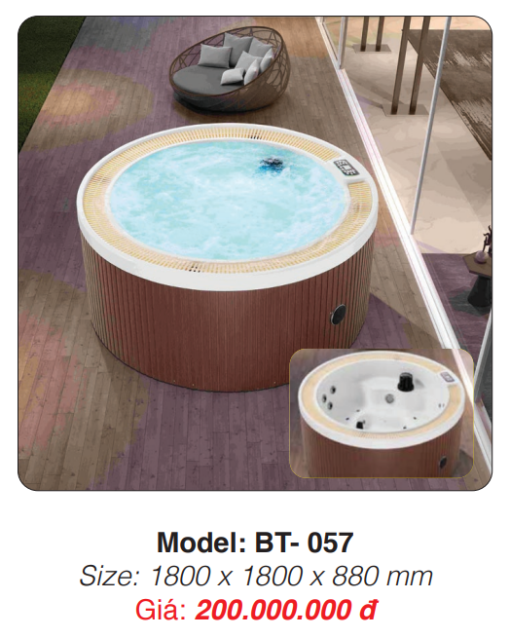 Bồn Tắm Massage Đặt Sàn Roland BT-057 - 5