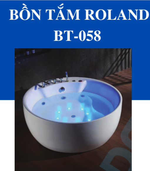 Bồn Tắm Massage Đặt Sàn Roland BT-058 - 3