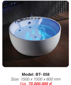 Bồn Tắm Massage Đặt Sàn Roland BT-058 - 9
