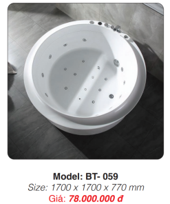 Bồn Tắm Massage Đặt Sàn Roland BT-059 - 10 Bồn Tắm Massage Đặt Sàn Roland BT-059 - 9