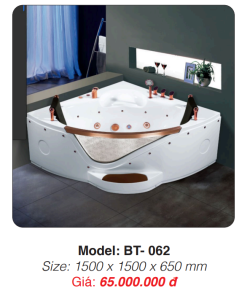 Bồn Tắm Massage Đặt Sàn Roland BT-062 - 9