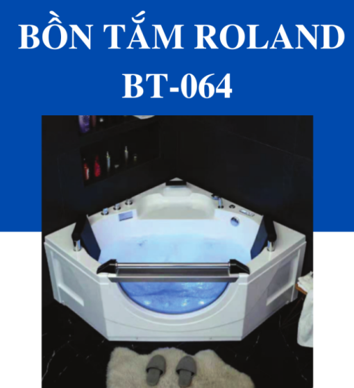 Bồn Tắm Massage Đặt Sàn Roland BT-064 - 3
