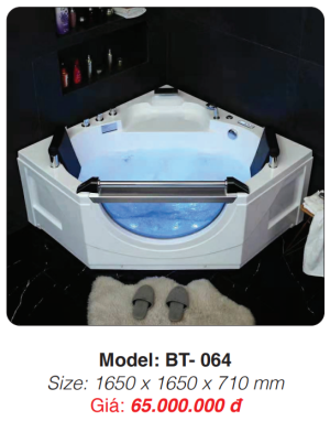 Bồn Tắm Massage Đặt Sàn Roland BT-064 - 9