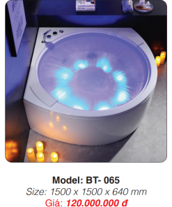 Bồn Tắm Massage Đặt Sàn Roland BT-065 - 7