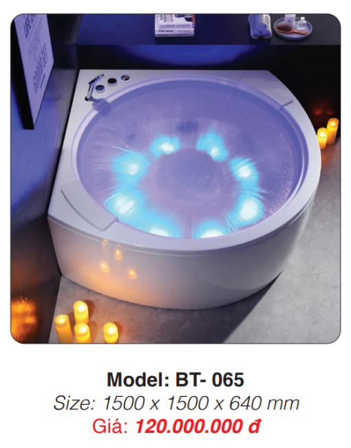 Bồn Tắm Massage Đặt Sàn Roland BT-065 - 3