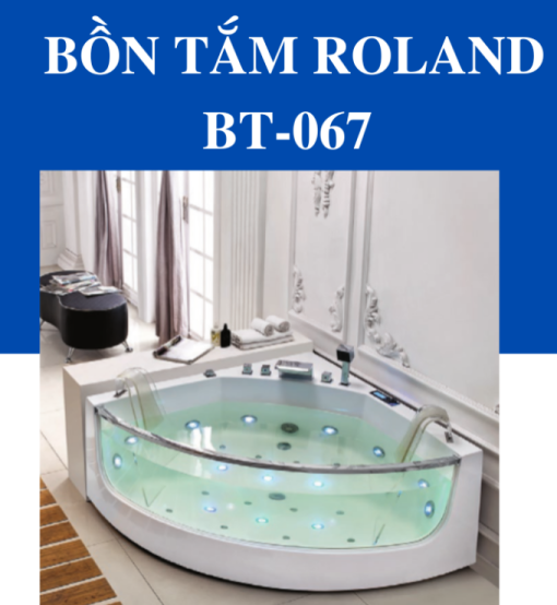 Bồn Tắm Massage Đặt Sàn Roland BT-067 - 5