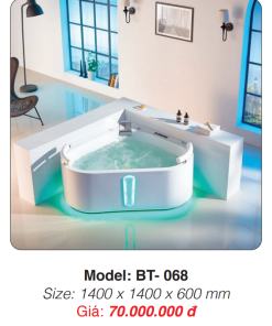 Bồn Tắm Massage Đặt Sàn Roland BT-068 - 9
