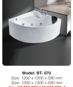Bồn Tắm Massage Đặt Sàn Roland BT-070 - 5