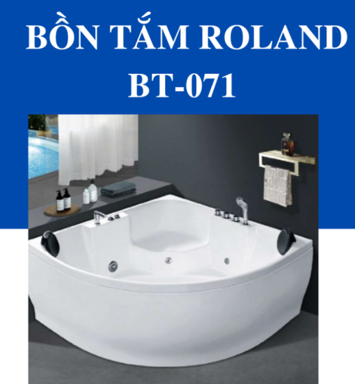Bồn Tắm Massage Đặt Sàn Roland BT-071 - 5