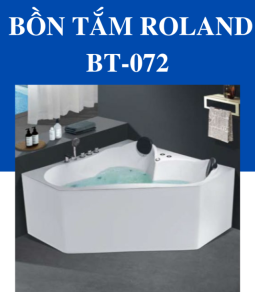 Bồn Tắm Massage Đặt Sàn Roland BT-072 - 3