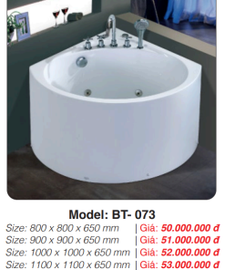 Bồn Tắm Massage Đặt Sàn Roland BT-073 - 8 Bồn Tắm Massage Đặt Sàn Roland BT-073 - 7