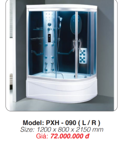 Phòng Xông Hơi Ướt Roland PXH-090 - 8 Phòng Xông Hơi Ướt Roland PXH-090 - 7