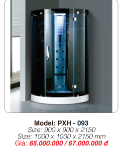 Phòng Xông Hơi Ướt Roland PXH-093 - 9