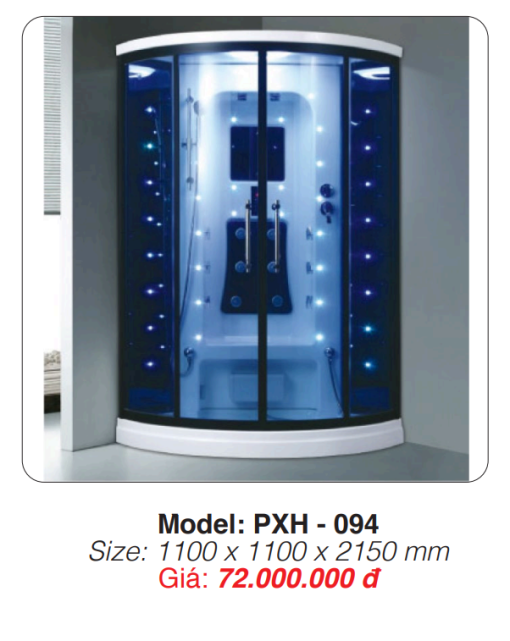 Phòng Xông Hơi Ướt Roland PXH-094 - 3
