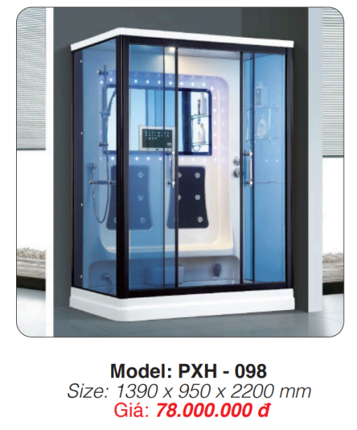 Phòng Xông Hơi Ướt Roland PXH-098 - 3