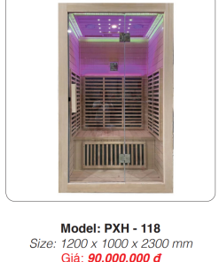 Phòng Xông Hơi Khô Roland PXH-118 - 8 Phòng Xông Hơi Khô Roland PXH-118 - 7