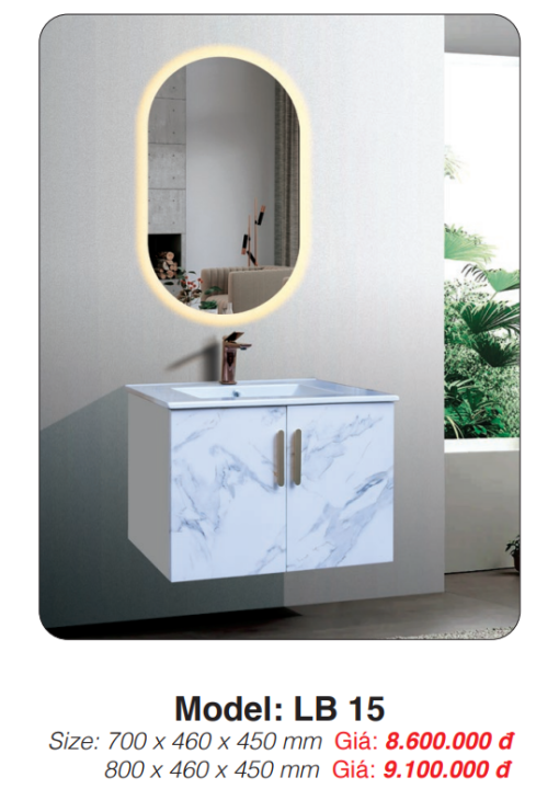 Tủ Lavabo Roland LB 15 - 3