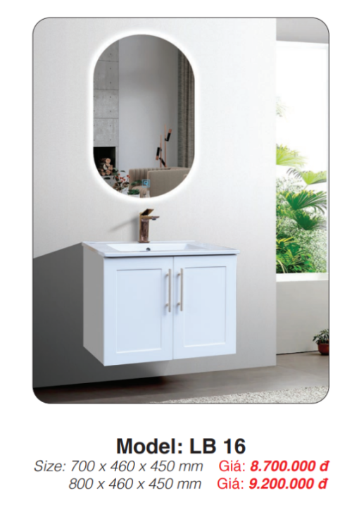Tủ Lavabo Roland LB 16 - 3