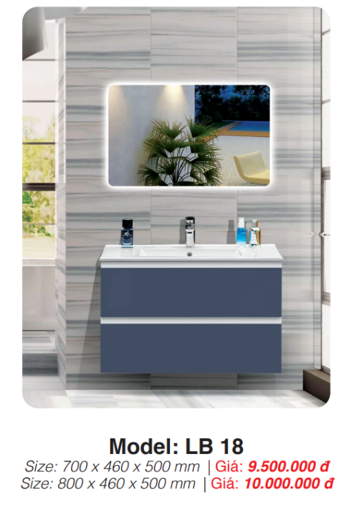 Tủ Lavabo Roland LB 18 - 3