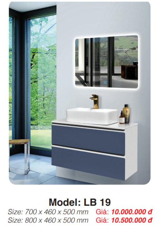 Tủ Lavabo Roland LB 19 - 3
