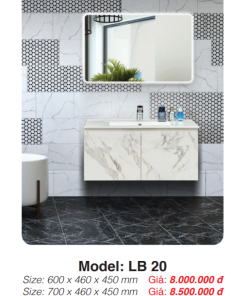 Tủ Lavabo Roland LB 20 - 8 Tủ Lavabo Roland LB 20 - 7