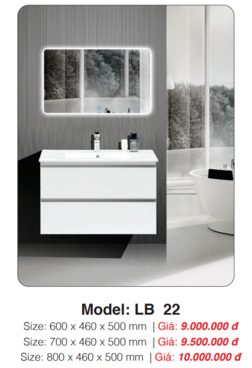 Tủ Lavabo Roland LB 22 - 3
