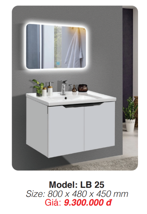 Tủ Lavabo Roland LB 25 - 3