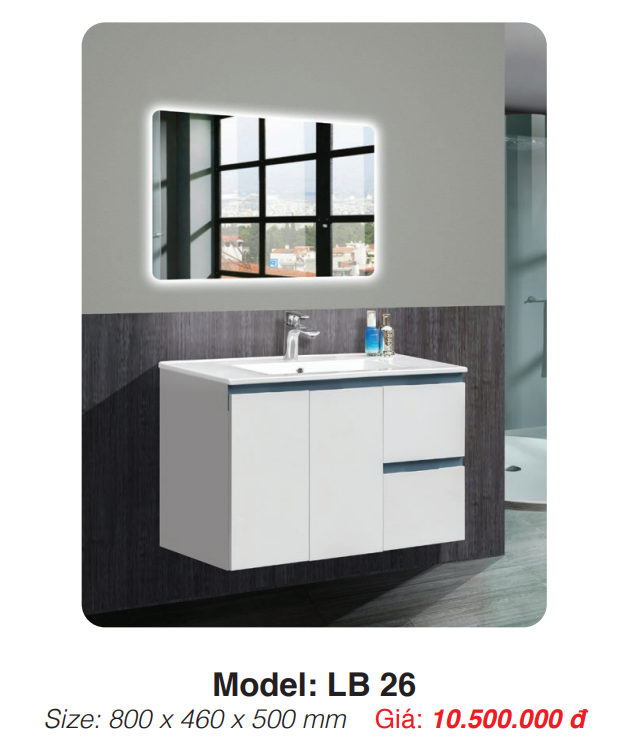 Tủ Lavabo Roland LB 26