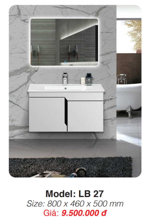 Tủ Lavabo Roland LB 27 - 3