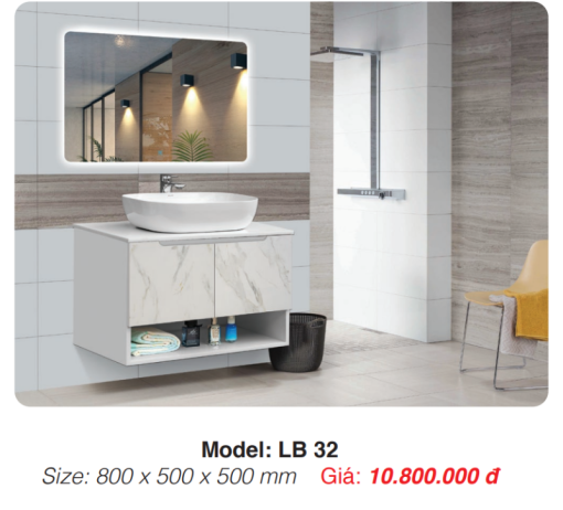 Tủ Lavabo Roland LB 32 - 3