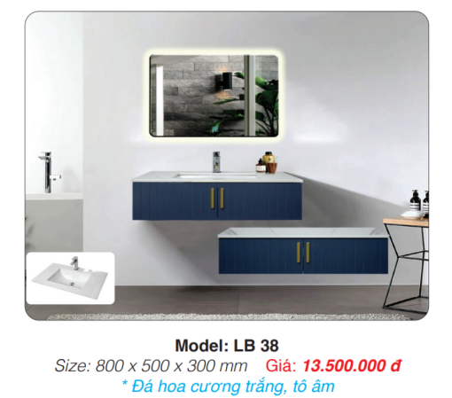 Tủ Lavabo Roland LB 38 - 3