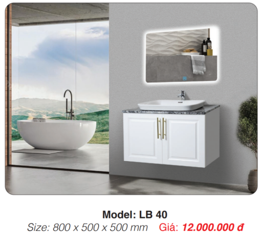Tủ Lavabo Roland LB 40 - 3