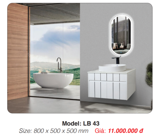 Tủ Lavabo ROLAND LB 43 - 3