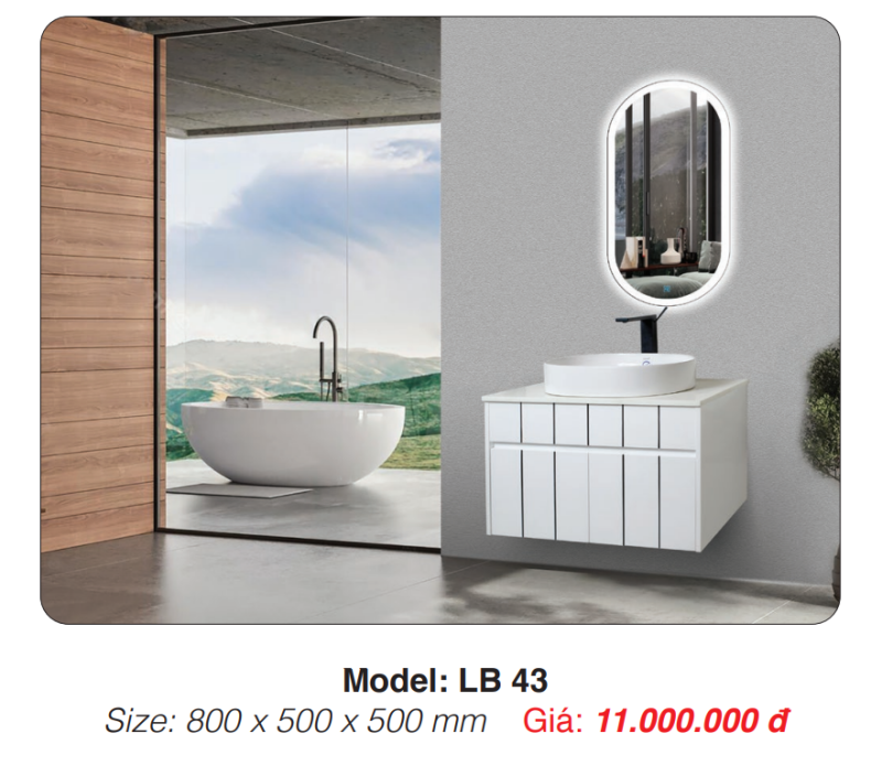 Tủ Lavabo ROLAND LB 43