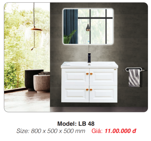 Tủ Lavabo Roland LB 48 - 3