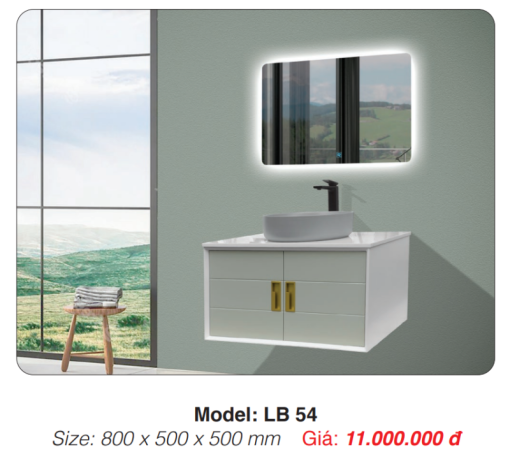 Tủ Lavabo Roland LB 54 - 3