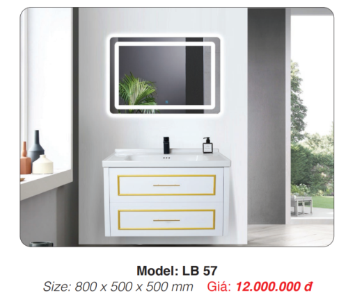 Tủ Lavabo Roland LB 57 - 3