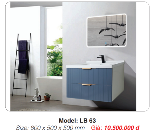 Tủ Lavabo Roland LB 63 - 3