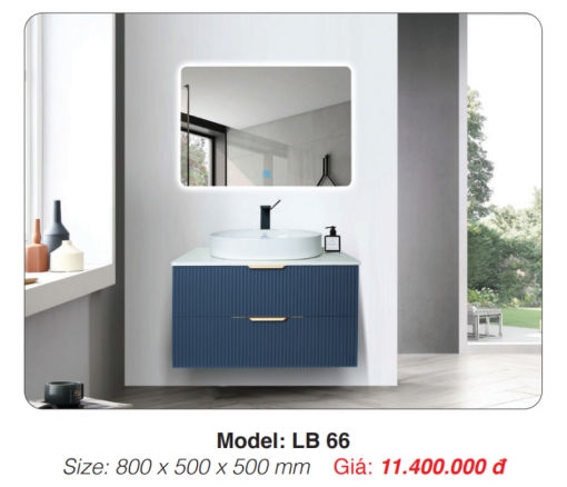 Tủ Lavabo Roland LB 66 - 3